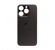 Apple iPhone 15 Pro - Náhradní zadní sklo housingu (Black Titanium) 