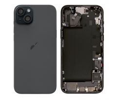 Apple iPhone 15 Plus - Zadní housing s předinstalovanými díly (black)