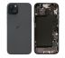 Apple iPhone 15 Plus - Zadní housing s předinstalovanými díly (black)