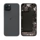 Apple iPhone 15 - Zadní housing s předinstalovanými díly (black) 