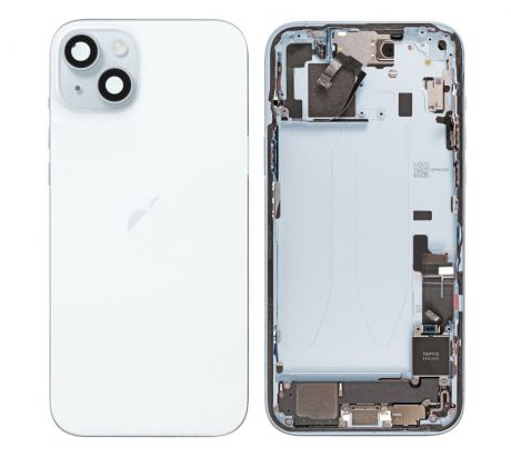 Apple iPhone 15 - Zadní housing s předinstalovanými díly (black)