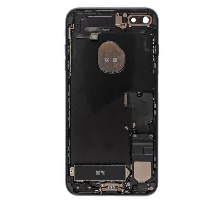 Zadní kryt iPhone 7 Plus černý / Matte Black s malými instalovanými díly