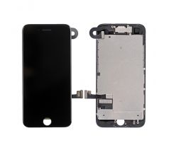 Černý LCD displej iPhone 7 s přední kamerou + proximity senzor OEM (bez home button)