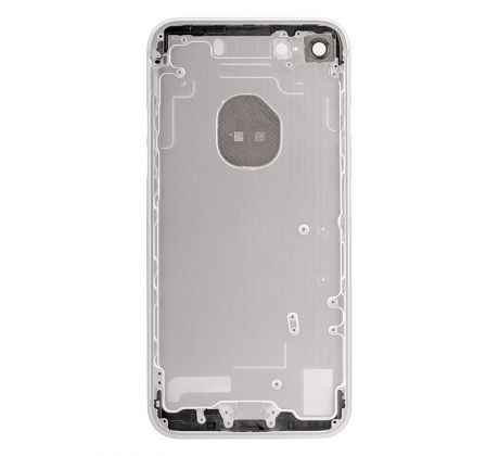 Zadní kryt iPhone 7 bílý / stříbrný