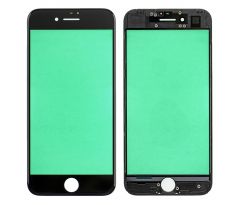  Oleofobní náhradní černé přední sklo s rámem na iPhone 7