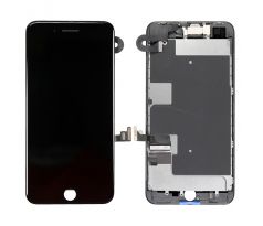 Černý LCD displej iPhone 8 Plus s přední kamerou + proximity senzor OEM (bez home button)