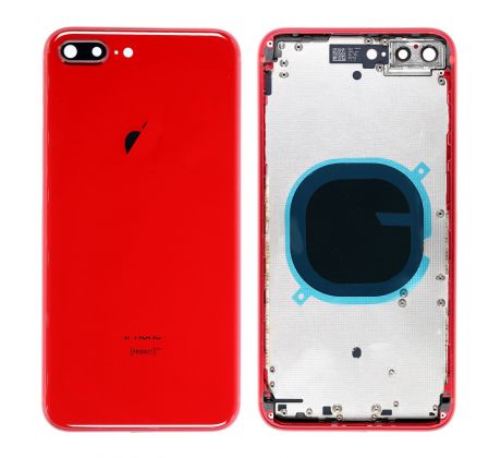 iPhone 8 Plus - Zadní kryt - housing iPhone 8 Plus - červený