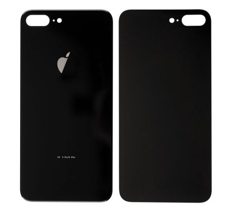 iPhone 8 Plus - Zadní sklo housingu iPhone 8 Plus - černé