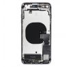 iPhone 8 Plus - Zadní kryt - housing iPhone 8 Plus - černý s malými díly (náhradní díl)