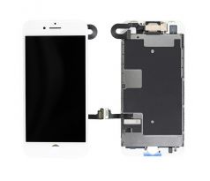 Bílý LCD displej iPhone 8 s přední kamerou + proximity senzor OEM (bez home button)
