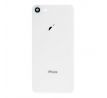 iPhone 8 - Zadní sklo housingu iPhone 8 + sklíčko zadní kamery - bílé