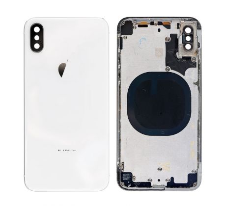 Apple iPhone X - Zadní Housing (Silver)