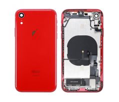 Apple iPhone XR - Zadní Housing - červený s malými instalovanými díly