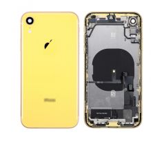 Apple iPhone XR - Zadní Housing - žlutý s malými instalovanými díly 