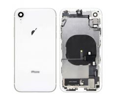 Apple iPhone XR - Zadní Housing - bílý  s malými instalovanými díly