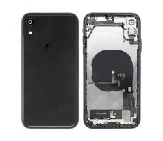 Apple iPhone XR - Zadní Housing - černý s malými instalovanými díly