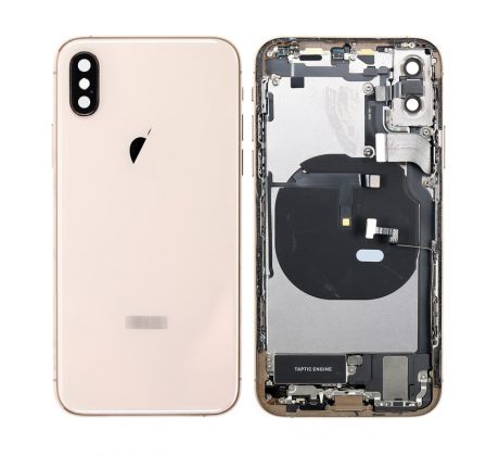 Apple iPhone XS - Zadní Housing - zlatý s malými díly