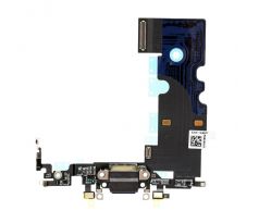 iPhone SE 2020/SE 2022 - Dokovací nabíjecí flex s mikrofonem - černý 