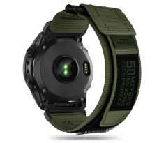 ŘEMÍNEK TECH-PROTECT SCOUT PRO GARMIN FENIX 5 / 6 / 6 PRO / 7 MILITARY GREEN