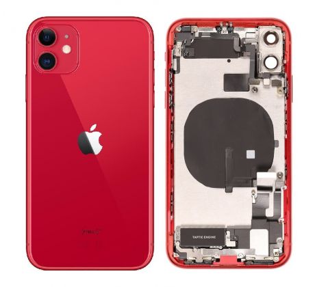 Apple iPhone 11 - Zadní Housing - (PRODUCT)RED™  s předinstalovanými díly