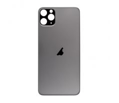 iPhone 11 Pro - Sklo zadního housingu se zvětšeným otvorem na kameru BIG HOLE - iPhone 11 Pro (Space Gray)