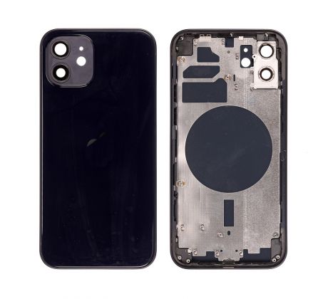 Apple iPhone 12 mini - Zadní housing (černý)