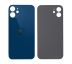 iPhone 12 - Sklo zadního housingu se zvětšeným otvorem na kameru BIG HOLE - modré 