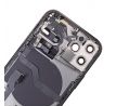 Apple iPhone 12 Pro - Zadní housing s předinstalovanými díly (space grey - šedý)