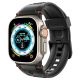 ŘEMÍNEK SPIGEN RUGGED ULTRA BAND APPLE WATCH 4 / 5 / 6 / 7 / 8 / 9 / SE / ULTRA 1 / 2 (42 / 44 / 45 / 49 mm) MATTE BLACK