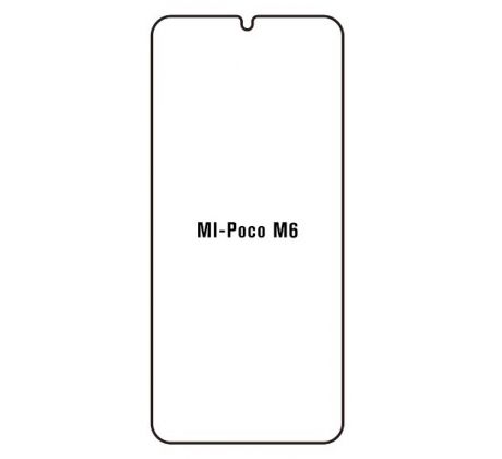 Hydrogel - ochranná fólie - Xiaomi Poco M6 (case friendly)  