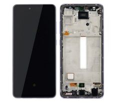 LCD displej + dotyková deska Samsung Galaxy A52 4G A525/A52 5G A526 s rámem