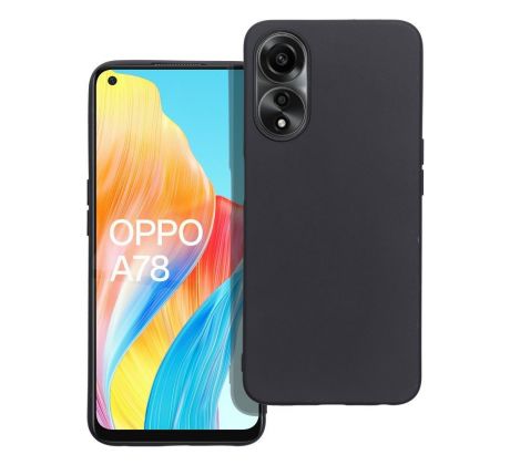 MATT Case  OPPO A78 5G cerný