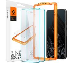 2KS V BALENÍ, SET 2 OCHRANNÝCH SKEL SPIGEN ALM GLAS.TR 2-PACK GOOGLE PIXEL 8 PRO CLEAR