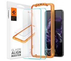 OCHRANNÉ TVRZENÉ SKLO SPIGEN ALM GLAS.TR 2-PACK GOOGLE PIXEL 8 CLEAR