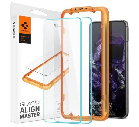 OCHRANNÉ TVRZENÉ SKLO SPIGEN ALM GLAS.TR 2-PACK GOOGLE PIXEL 8 CLEAR