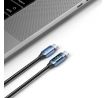 KABEL TECH-PROTECT ULTRABOOST LED TYPE-C CABLE PD100W/5A 200CM BLUE