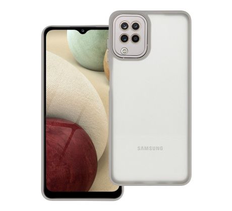VARIETE Case  Samsung Galaxy A12 stríbrný