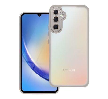VARIETE Case  Samsung Galaxy A34 5G stríbrný