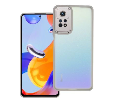 VARIETE Case  Xiaomi Redmi Note 11 Pro / 11 Pro 5G stríbrný