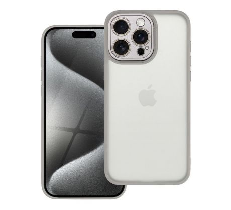 VARIETE Case  iPhone 15 Pro Max stríbrný
