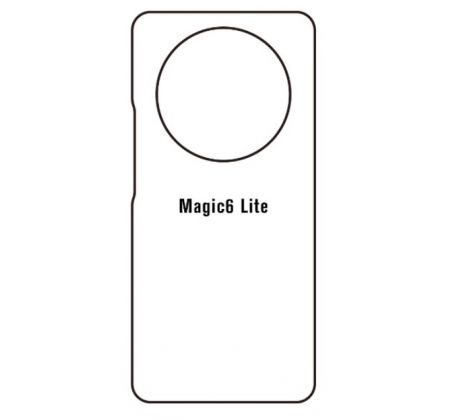 Hydrogel - zadní ochranná fólie - Huawei Honor Magic6 lite