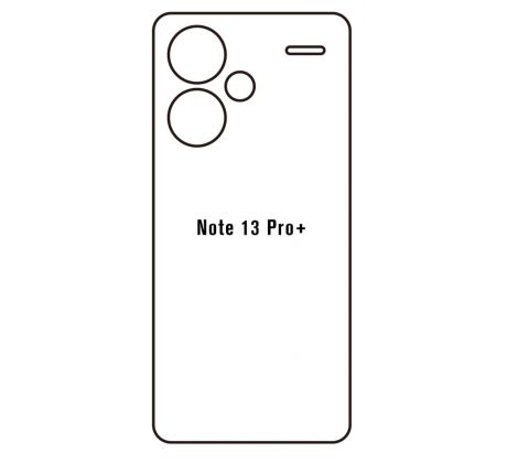 Hydrogel - zadní ochranná fólie - Xiaomi Redmi Note 13 Pro+ 5G 