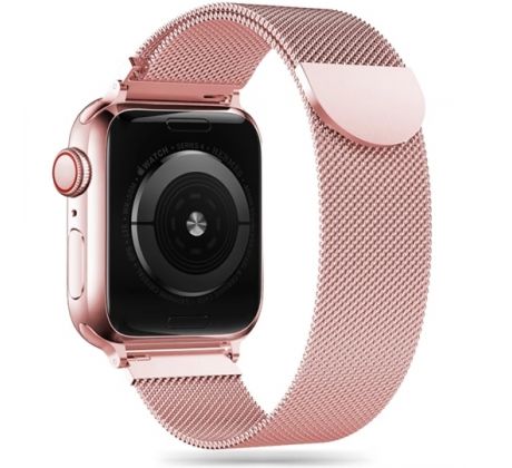 ŘEMÍNEK TECH-PROTECT MILANESEBAND APPLE WATCH 4 / 5 / 6 / 7 / 8 / 9 / SE / ULTRA 1 / 2 (42 / 44 / 45 / 49 MM) ROSE GOLD