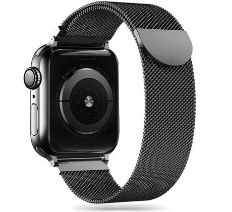 ŘEMÍNEK TECH-PROTECT MILANESEBAND APPLE WATCH 4 / 5 / 6 / 7 / 8 / 9 / SE (38 / 40 / 41 MM) BLACK