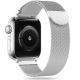 ŘEMÍNEK TECH-PROTECT MILANESEBAND APPLE WATCH 4 / 5 / 6 / 7 / 8 / 9 / SE (38 / 40 / 41 MM) SILVER