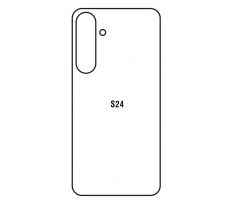 Hydrogel - matná zadní ochranná fólie - Samsung Galaxy S24 