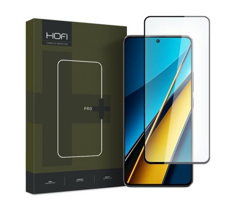 OCHRANNÉ TVRZENÉ SKLO HOFI GLASS PRO+ XIAOMI POCO X6 5G BLACK