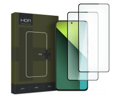 2KS V BALENÍ, SET 2 OCHRANNÝCH SKEL HOFI GLASS PRO+ 2-PACK XIAOMI REDMI NOTE 13 5G / 13 Pro 4G / 5G BLACK