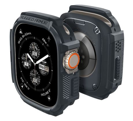 KRYT SPIGEN RUGGED ARMOR APPLE WATCH ULTRA 1 / 2 (49 mm) DARK GREY