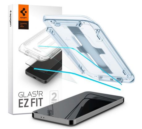 OCHRANNÉ TVRZENÉ SKLO SPIGEN GLAS.TR ”EZ FIT” 2-PACK SAMSUNG GALAXY S24+ Plus CLEAR